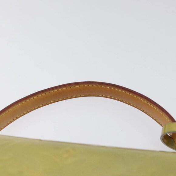 LOUIS VUITTON Monogram Vernis Spring Street Hand Bag Gris M91029 LV Auth - Picture 5 of 16